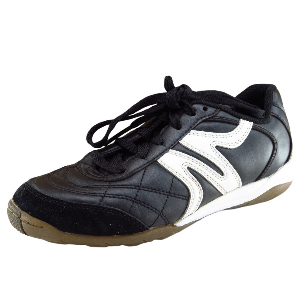 Mitre Youth Boys Shoes Sz 4.5 M Black Synthetic Running‎